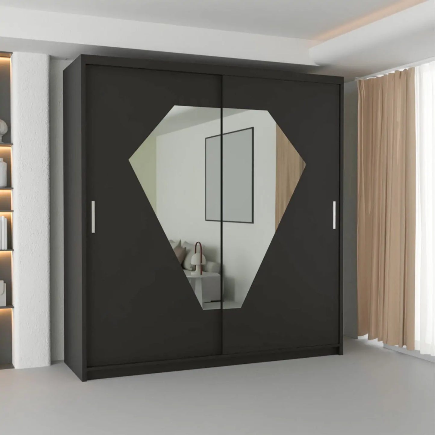 Diamond wardrobe with Bright Colors
