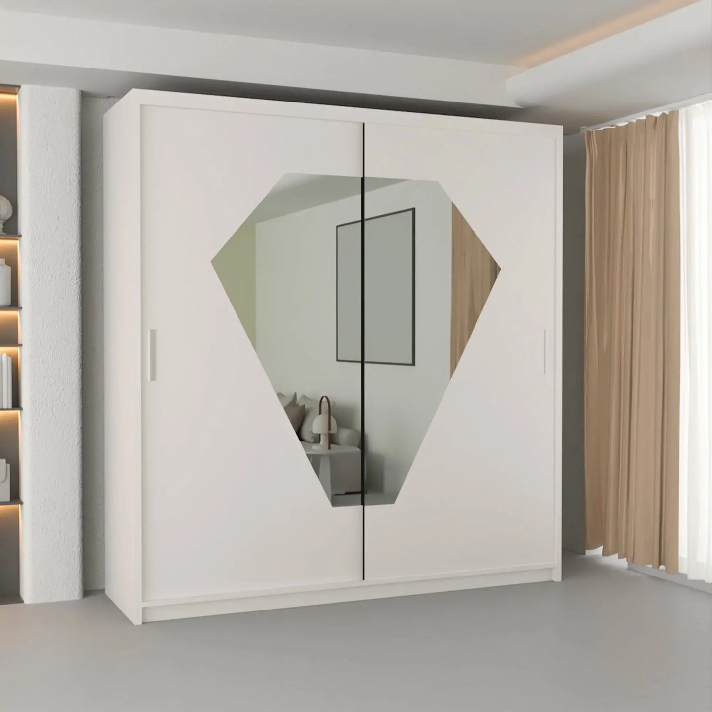 Diamond wardrobe with Bright Colors