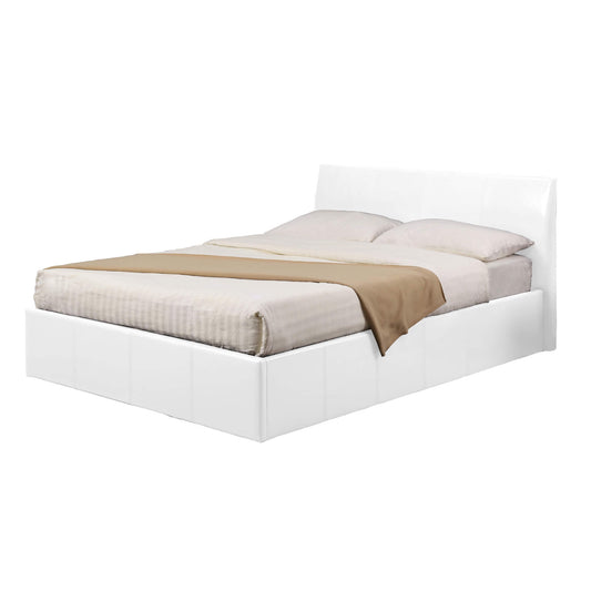 Fusion Storage PU Bed - Single, 4 Foot, Double, King Size - Black, Brown, White