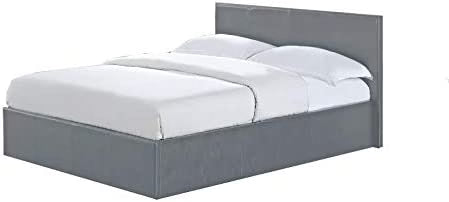 Grey Ottoman Storage Bed