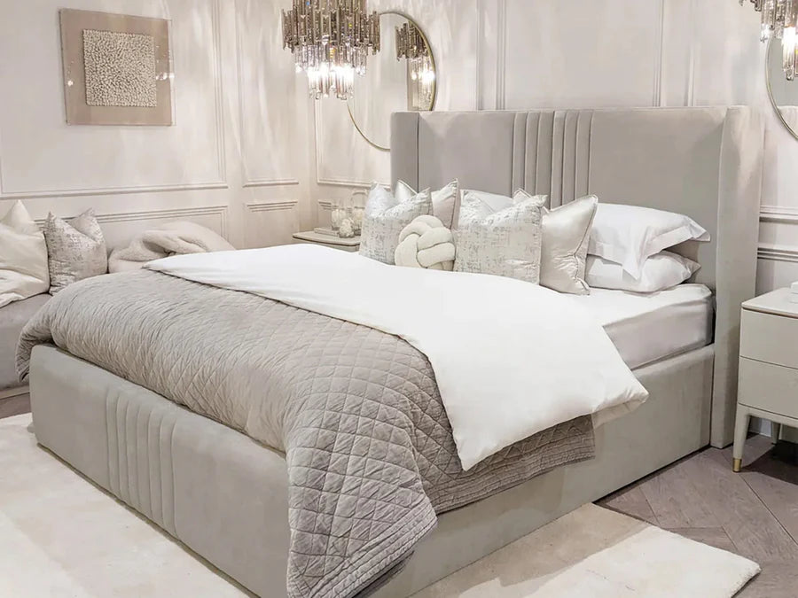 Hermes Velvet Bed - Storage/Non-Storage