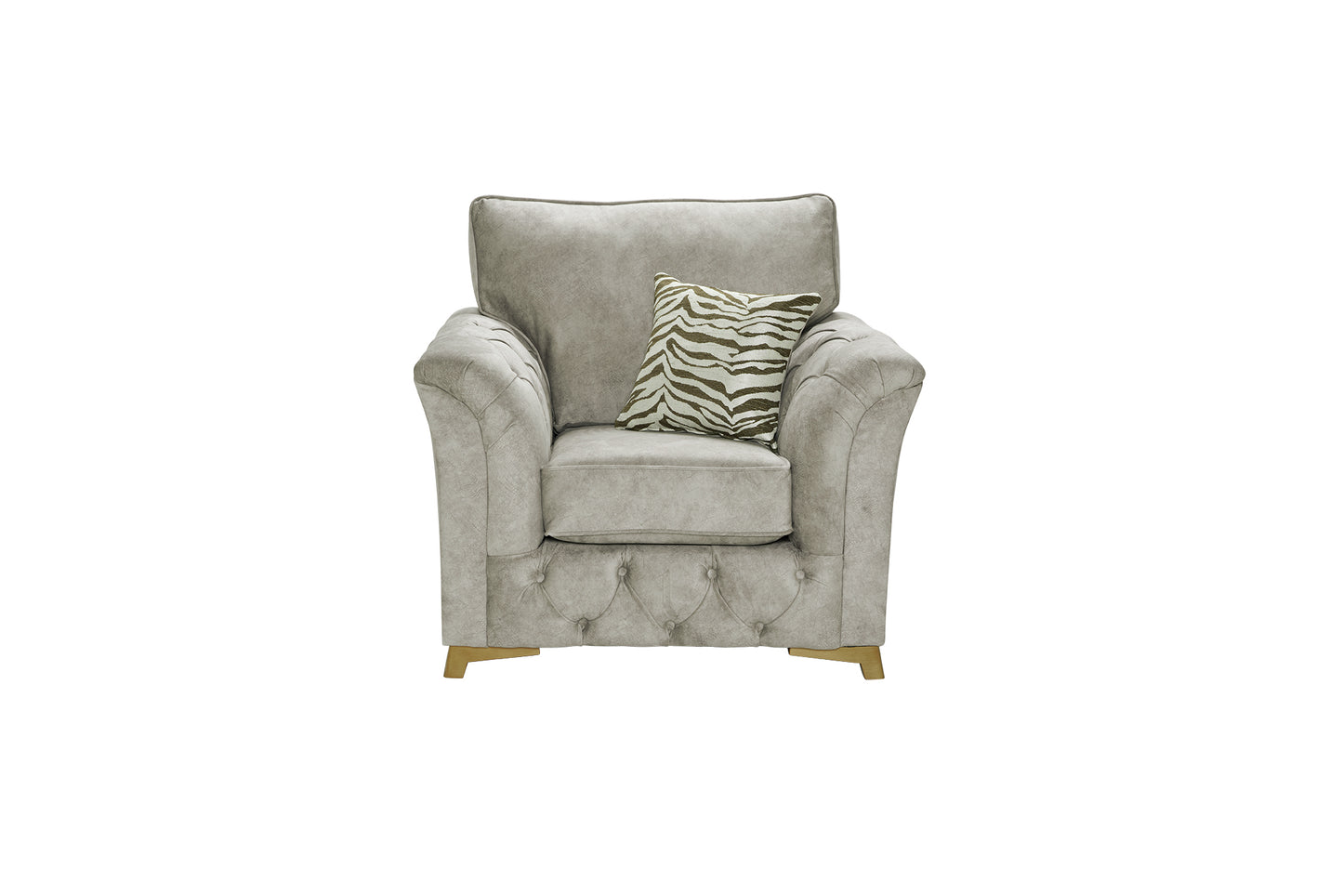 Phoenix 3-Seater Sofa & 1-Seater Armchair - Tufted Set