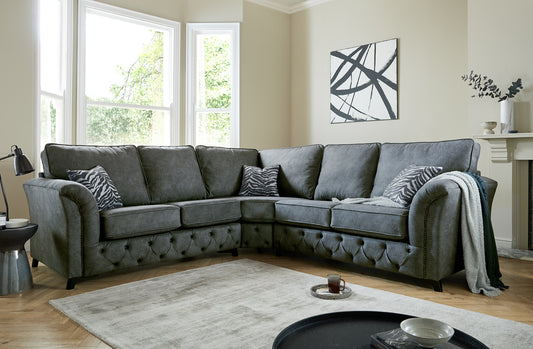 Phoenix 2 Corner 2 Sofa - Tufted Corner Sofa