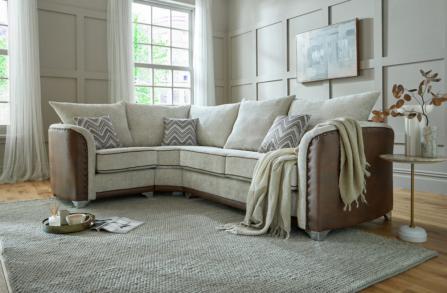 Richmond Corner Sofa - Fabric Sectional Sofa
