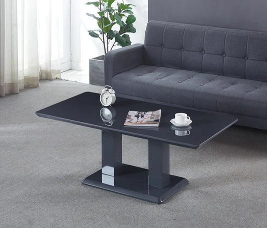 Rocco Dark Grey Gloss Coffee Table