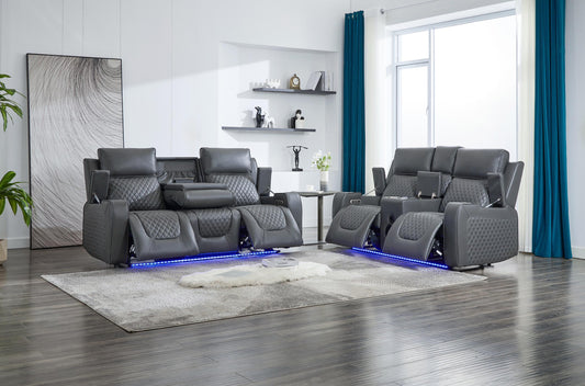 Venice 3+2 Seater Sofa Set – Available in Leather Aire or Fabric