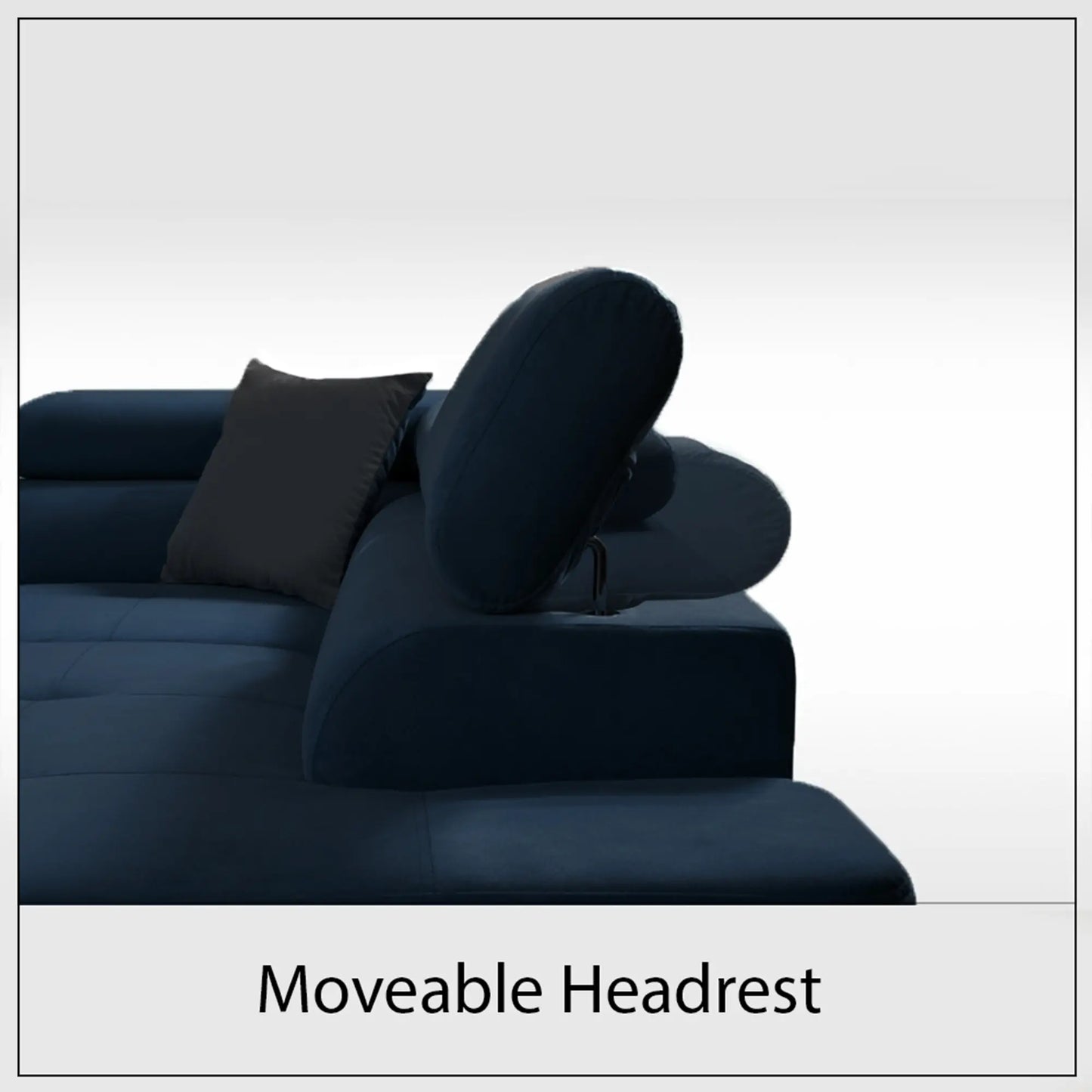 LIDO Corner Sofa Bed - Black, Blue, Brown, Green, Grey, Sky Blue