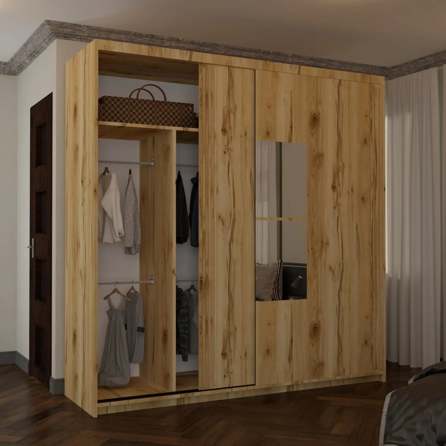 Jamajka Sliding Door Wardrobe 2 Branding