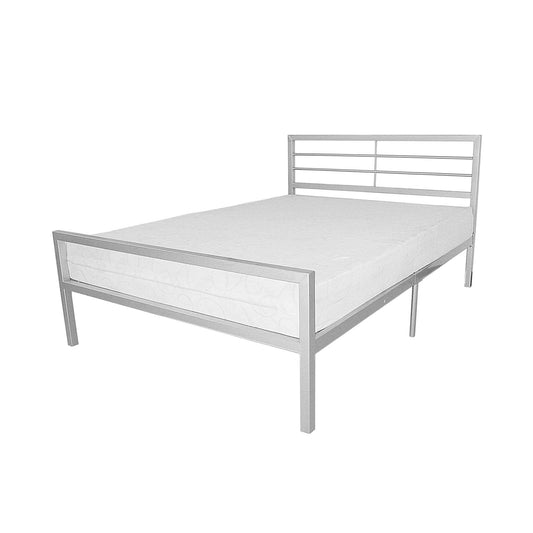 Jennifer Contract Bed - Single, 4 Foot, Double - Black and Silver